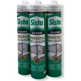 Sista 280 ml x 3'lü Şeffaf Silikon
