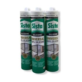Sista 280 ml x 3'lü Şeffaf Silikon