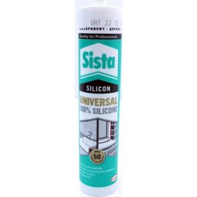 Sista 6'lı Paket Şeffaf 100 ml Dolgu Montaj Silikon