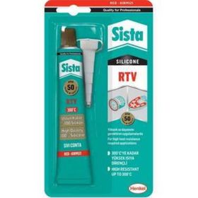 Sista Kırmızı 50 gr Rtv Sıvı Conta