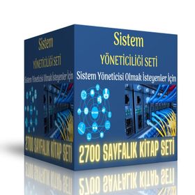Sistem Yöneticiliği Eğitim Seti 2700 Sayfalık Kitap Seti Enine Boyuna Eğitim