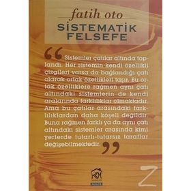 SISTEMATIK FELSEFE - FATIH OTO