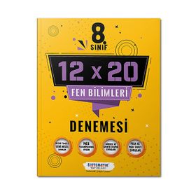 Sistematik Yayınları 8. Sınıf Fen Bilimleri 12x20 Deneme