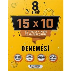 Sistematik Yayınları 8. Sınıf T.C. İnkılap Tarihi ve Atatürkçülük 15x10 Deneme
