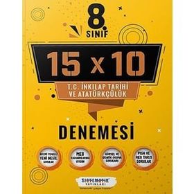 Sistematik Yayınları 8. Sınıf T.C. İnkılap Tarihi ve Atatürkçülük 15x10 Deneme