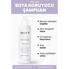 Sisteme 11 Boya Koruyucu 250 ml Şampuan
