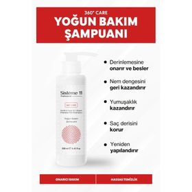 Sisteme 11 Intensive Repair Yıpranmış Saçlar İçin 250 ml Yoğun Bakım Şampuan