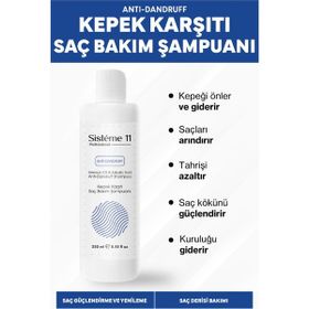 Sisteme 11 Kepek 250 ml Şampuanı
