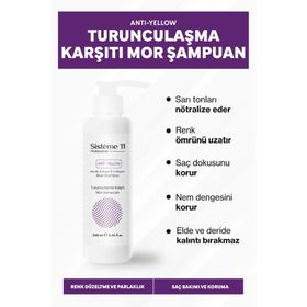Sisteme 11 Silver Turunculaşma Karşıtı 250 ml Mor Şampuan