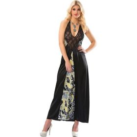 Sistina 086 Dantelli Saten Gecelik