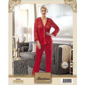 Sistina 1570 Kadın Penye Pijama Takımı