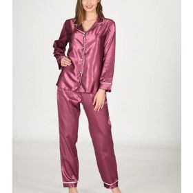 Sistina 1613 Saten Mor Pijama Takım