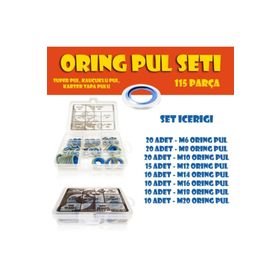 Site Hırdavat 115 Parça Oringli Pul Seti