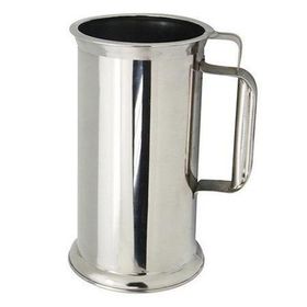 Site Hırdavat 2 lt İnox Paslanmaz Litre Kabı Süt Ölçeği
