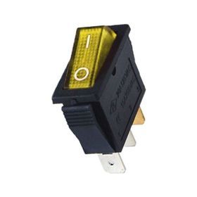 Site Hırdavat IC-113 3P Sarı Dar Işıklı Anahtar On/Off Switch