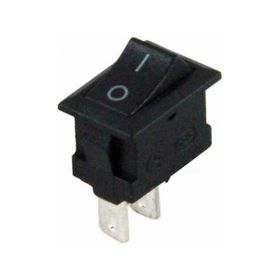 Site Hırdavat IC-125B 2P Siyah Mini Işıksız Anahtar On/Off Switch
