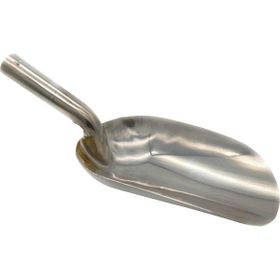 Site Hırdavat No 4 18 cm Gri Paslanmaz Şaşula Hububat Küreği