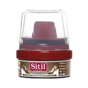 Sitil 175 ml Classic Krem Koyu Kahve Ayakkabı Boyası