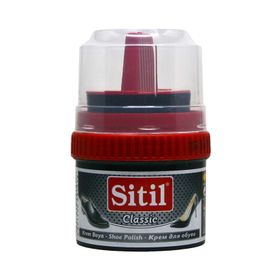 Sitil 50 ml Classic Krem Siyah Ayakkabı Boyası