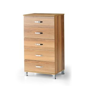 Sivas Gözde Mobilya Ekonomik Yüksek 5 Çekmeceli 73x45x125 cm Şifonyer