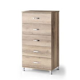 Sivas Gözde Mobilya Ekonomik Yüksek 5 Çekmeceli 73x45x125 cm Şifonyer