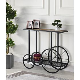 Sivas Gözde Mobilya Fayton 94x86x30 cm Ferforje Dresuar Çiçeklik Kitaplık