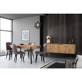 Sivas Gözde Mobilya Loft Yemek Odası Konsol Büfe