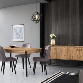 Sivas Gözde Mobilya Loft Yemek Odası Konsol Büfe