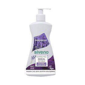 Siveno 1 lt Lavanta Yağlı Doğal Sıvı Sabun
