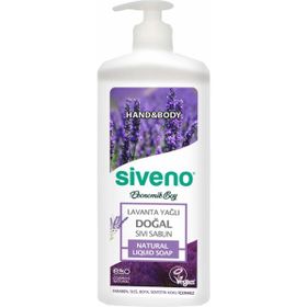 Siveno 1 lt Lavanta Yağlı Doğal Sıvı Sabun