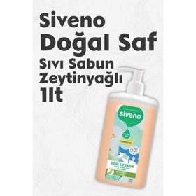 Siveno 1 lt Zeytinyağlı Doğal Sıvı Sabun