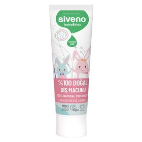 Siveno %100 Doğal Baby Kids 50 ml Diş Macunu