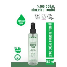 Siveno %100 Doğal Biberiye Suyu Saç Dökülmesi Karşıtı ve Hızlı Saç Uzatma Etkili 150 ml Saç Toniği