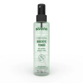 Siveno %100 Doğal Biberiye Suyu Saç Dökülmesi Karşıtı ve Hızlı Saç Uzatma Etkili 150 ml Saç Toniği