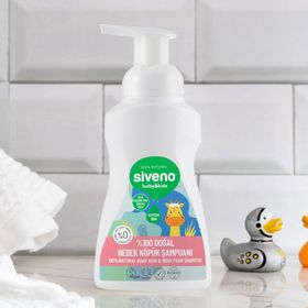 Siveno 250 ml Bebek Köpük Şampuanı