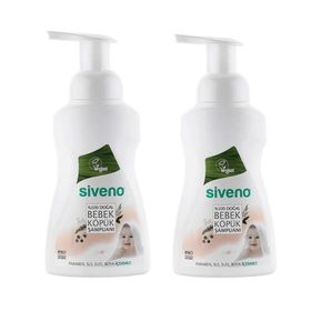 Siveno 2x250 ml Bebek Köpük Şampuanı