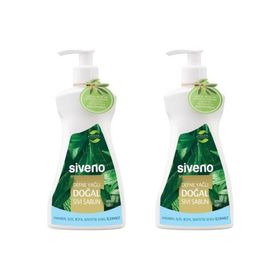 Siveno 2x300 ml Defne Yağlı Doğal Sıvı Sabun
