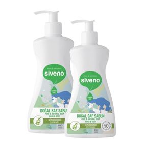Siveno 2x300 ml Zeytinyağlı Doğal Sıvı Sabun