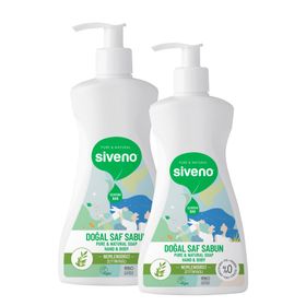 Siveno 2x300 ml Zeytinyağlı Doğal Sıvı Sabun