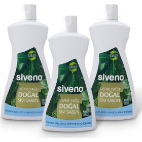 Siveno 3x300 ml Defne Yağlı Doğal Sıvı Sabun