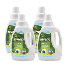 Siveno 4x750 ml Doğal Çamaşır Sabunu
