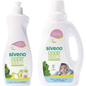 Siveno Baby Çamaşır Sabunu 750 Ml+ Biberon Temizleyici 500 Ml
