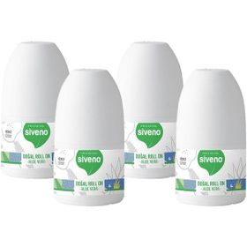Siveno Doğal Ferahlatıcı Aloe Vera 4x50 ml Kadın Roll-On