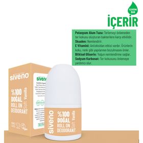 Siveno Soft Vanilla 50 ml Doğal Roll-On