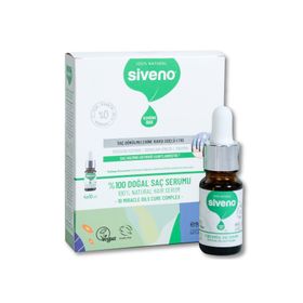 Siveno Yıpranmış Saçlar ve Dökülen Saçlara Özel 4x10 ml Doğal Saç Serumu