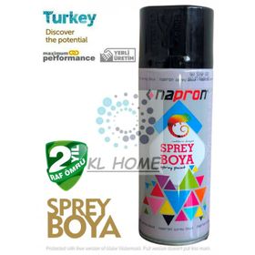 Siyah 400 ml Sprey Boya