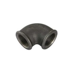 Siyah Fittings 1/1/2 Dirsek