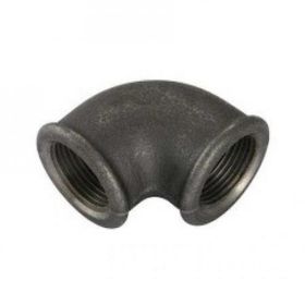 Siyah Fittings 1/1/2 Dirsek