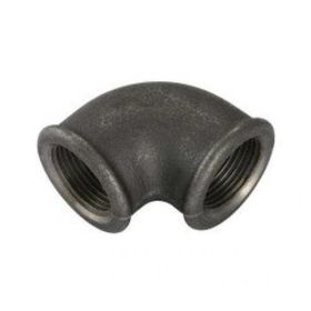 Siyah Fittings 1/1/2 Dirsek