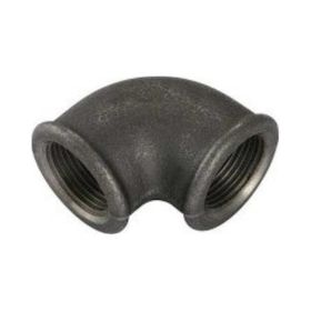 Siyah Fittings 1/1/2 Dirsek